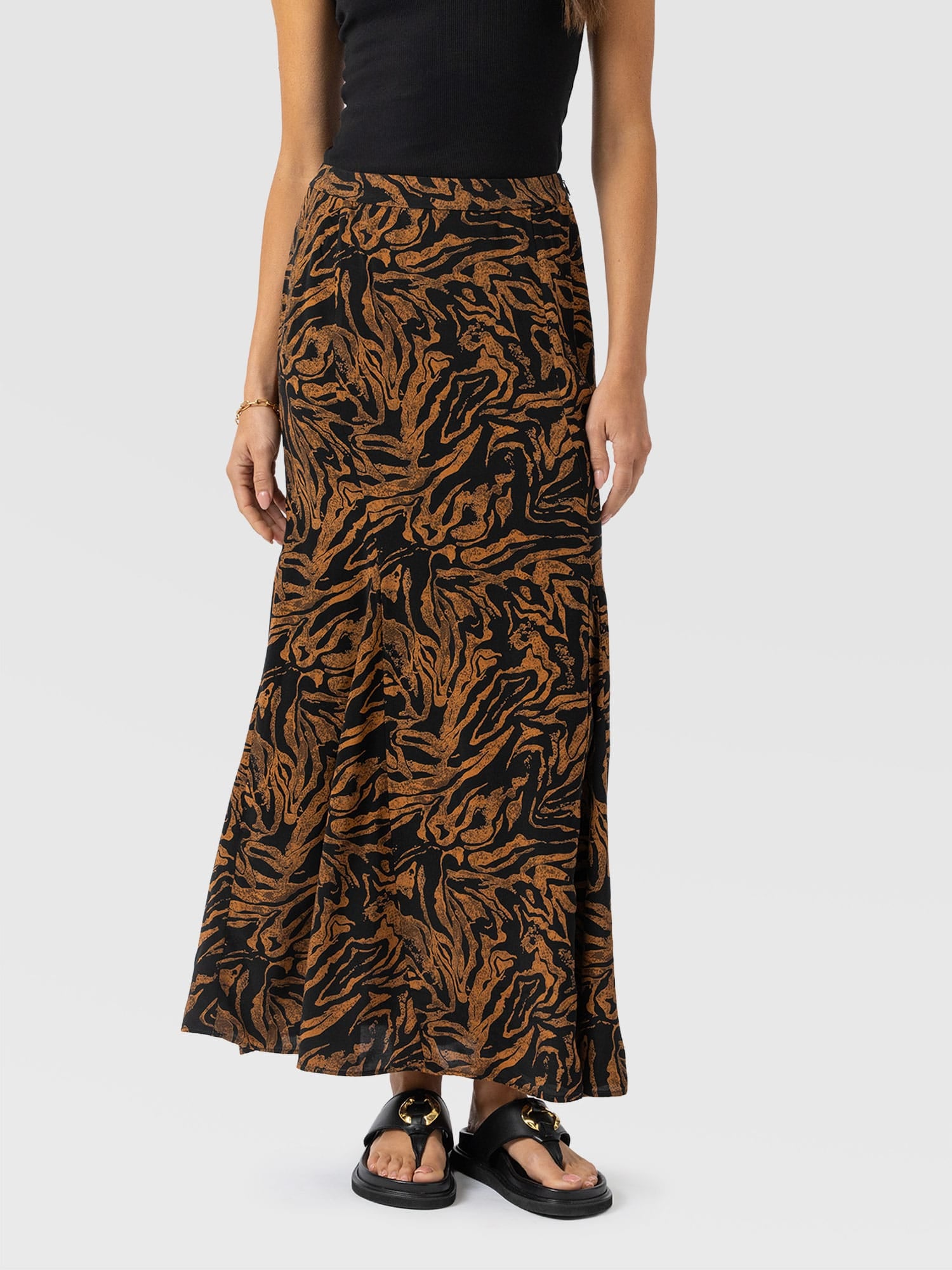 Audrey Skirt - Brown Zebra - Image 3