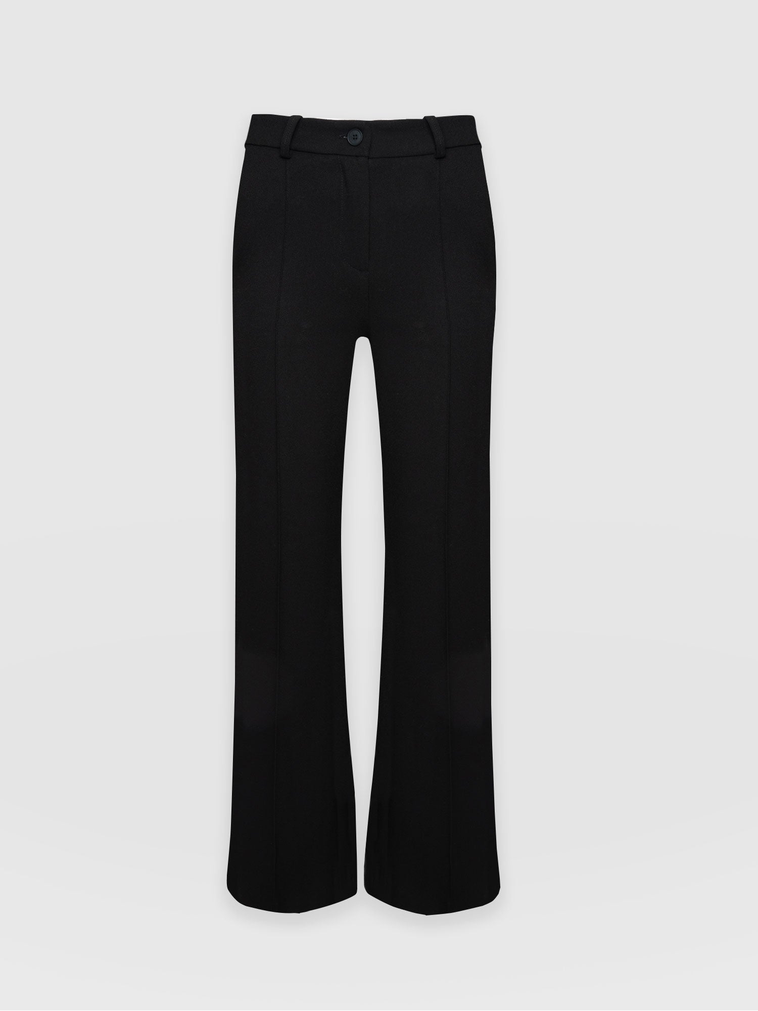 Cambridge Tailored Wide Leg Pant - Black - Image 7