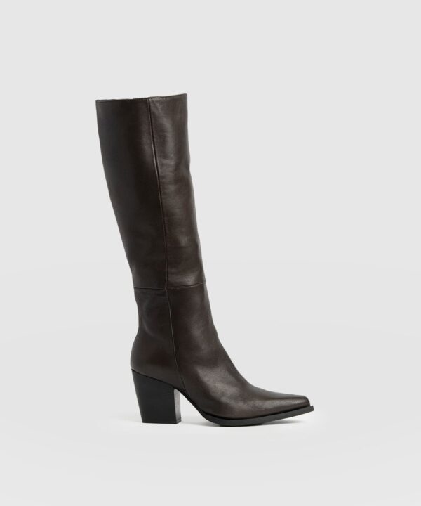 Dallas Knee High Boot - Chocolate
