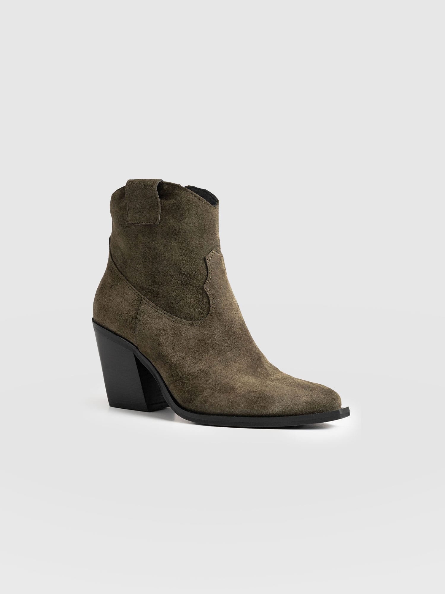Dallas Mid Boot - Khaki - Image 4