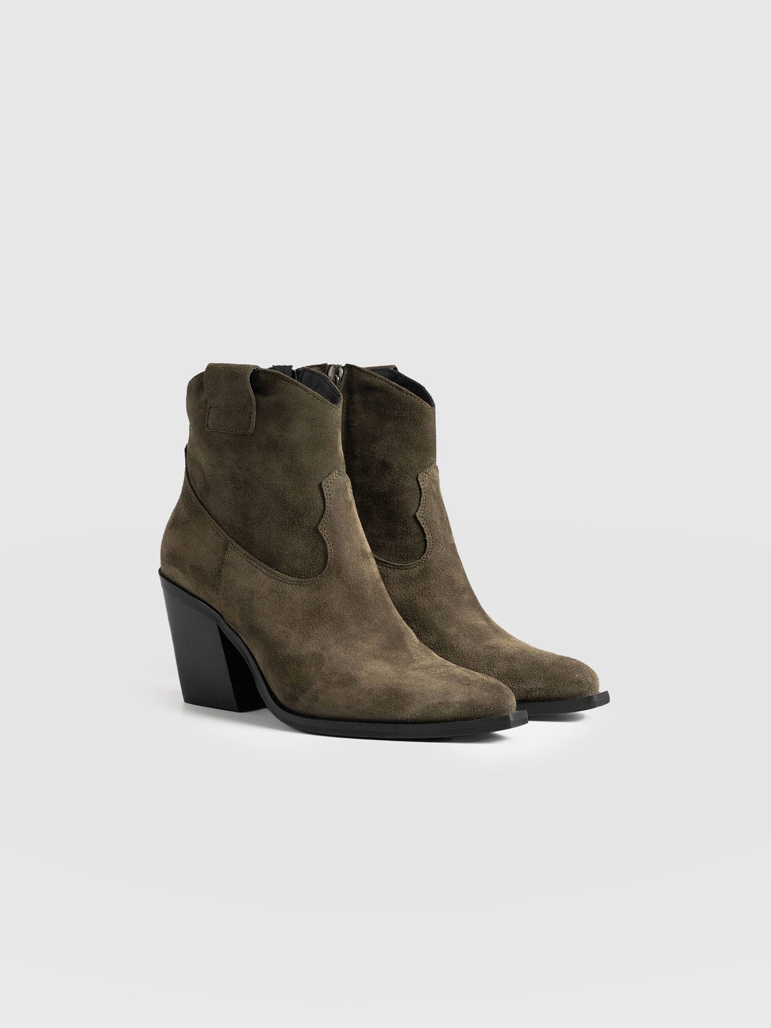 Dallas Mid Boot - Khaki - Image 3