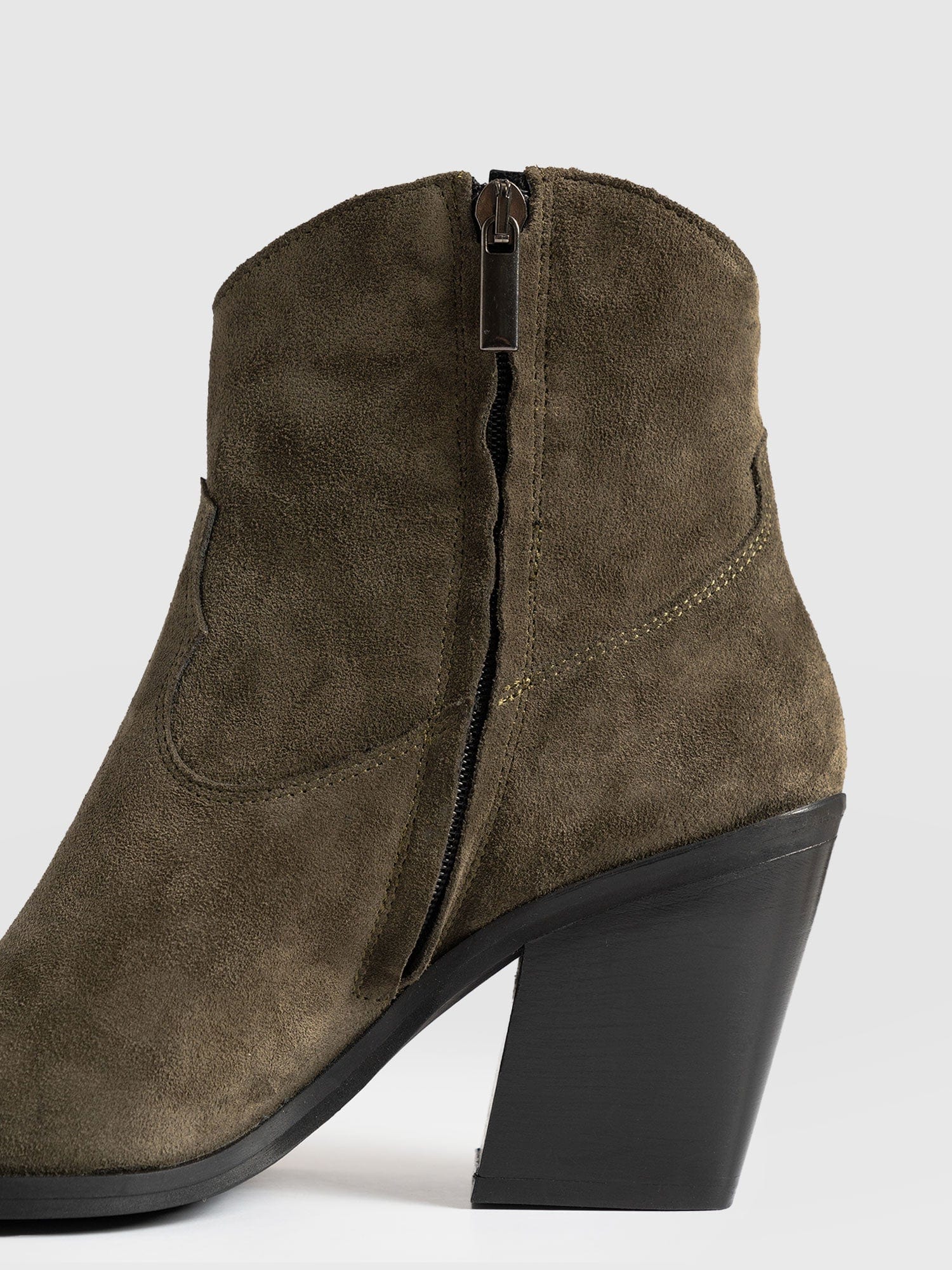 Dallas Mid Boot - Khaki - Image 5
