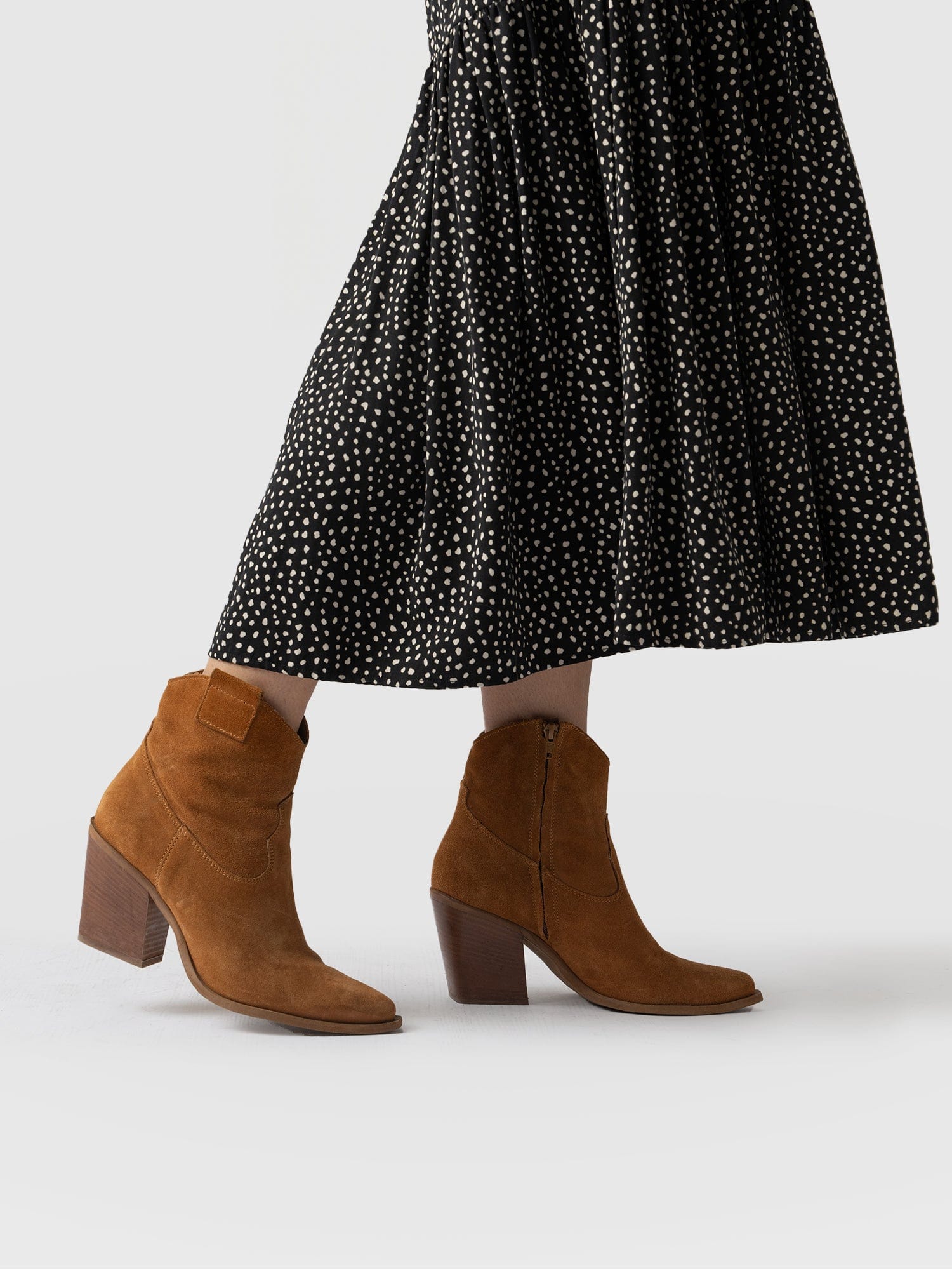 Dallas Mid Boot - Tan - Image 6