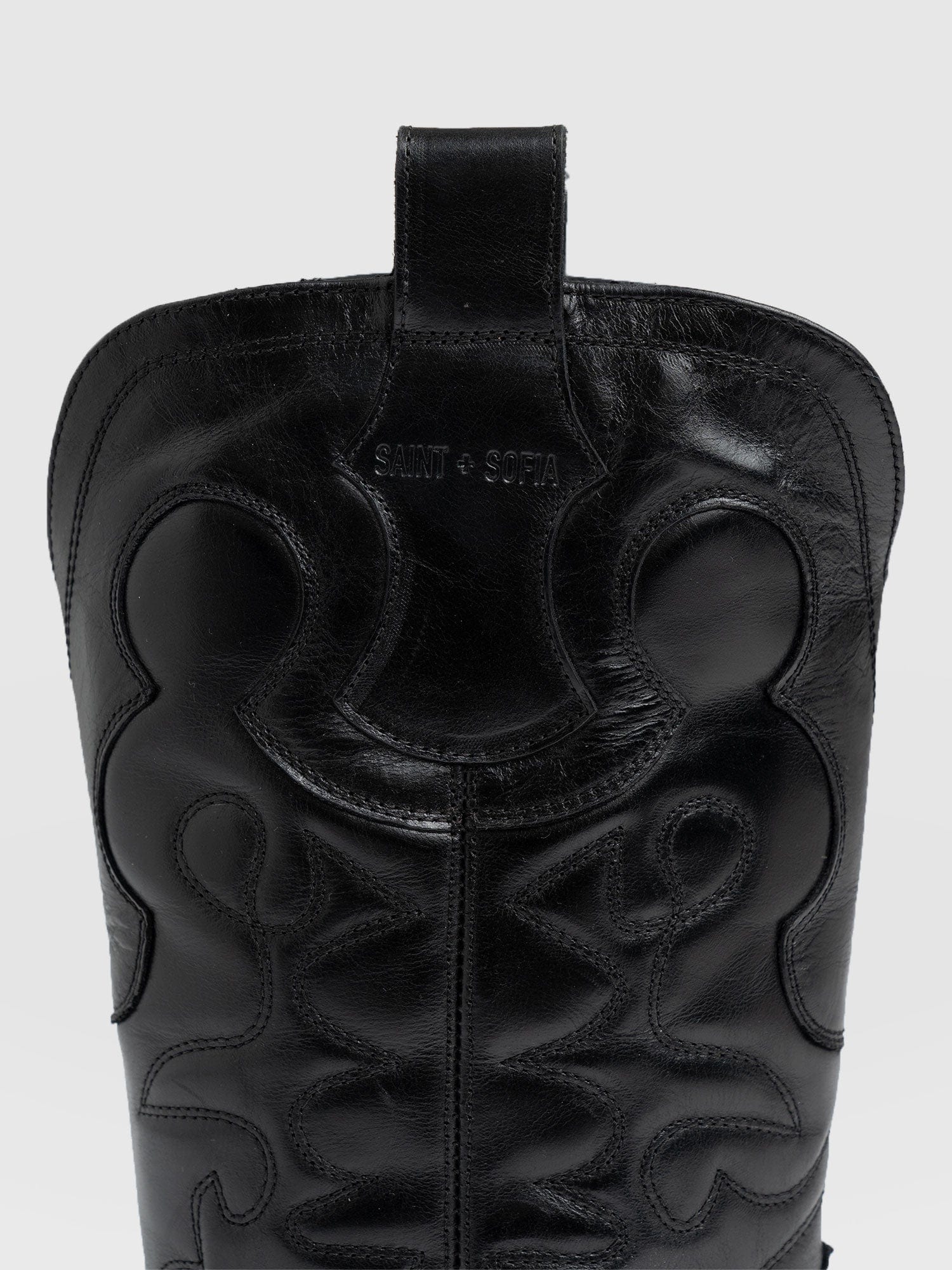 Kansas Western Boot - Black - Image 5