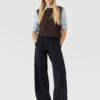 Keller Wide Leg Pant - Navy