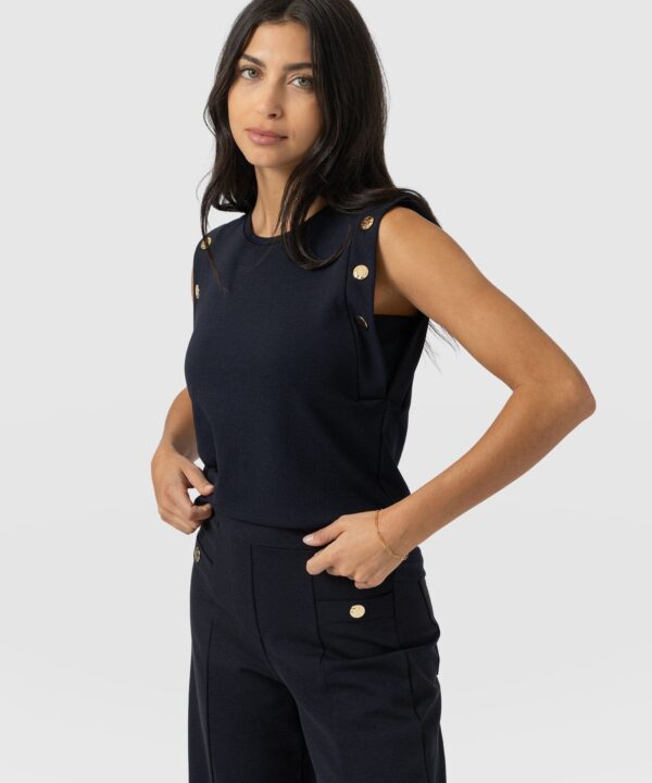 Rowan Tee - Navy - Molten