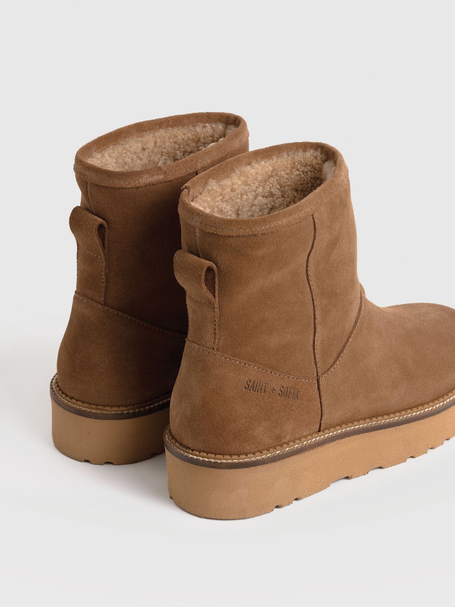 Sloane Shearling Boot - Camel - Image 5