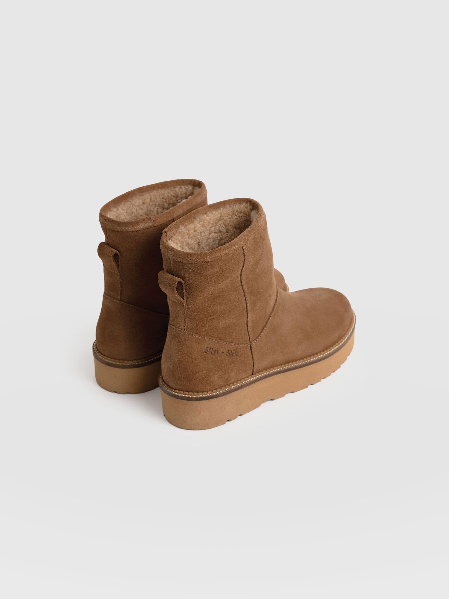 Sloane Shearling Boot - Camel - Image 3