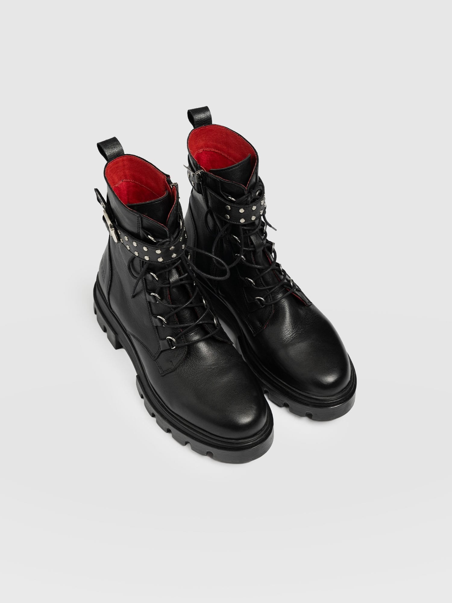 Southbank Studded Boot - Black - Image 3