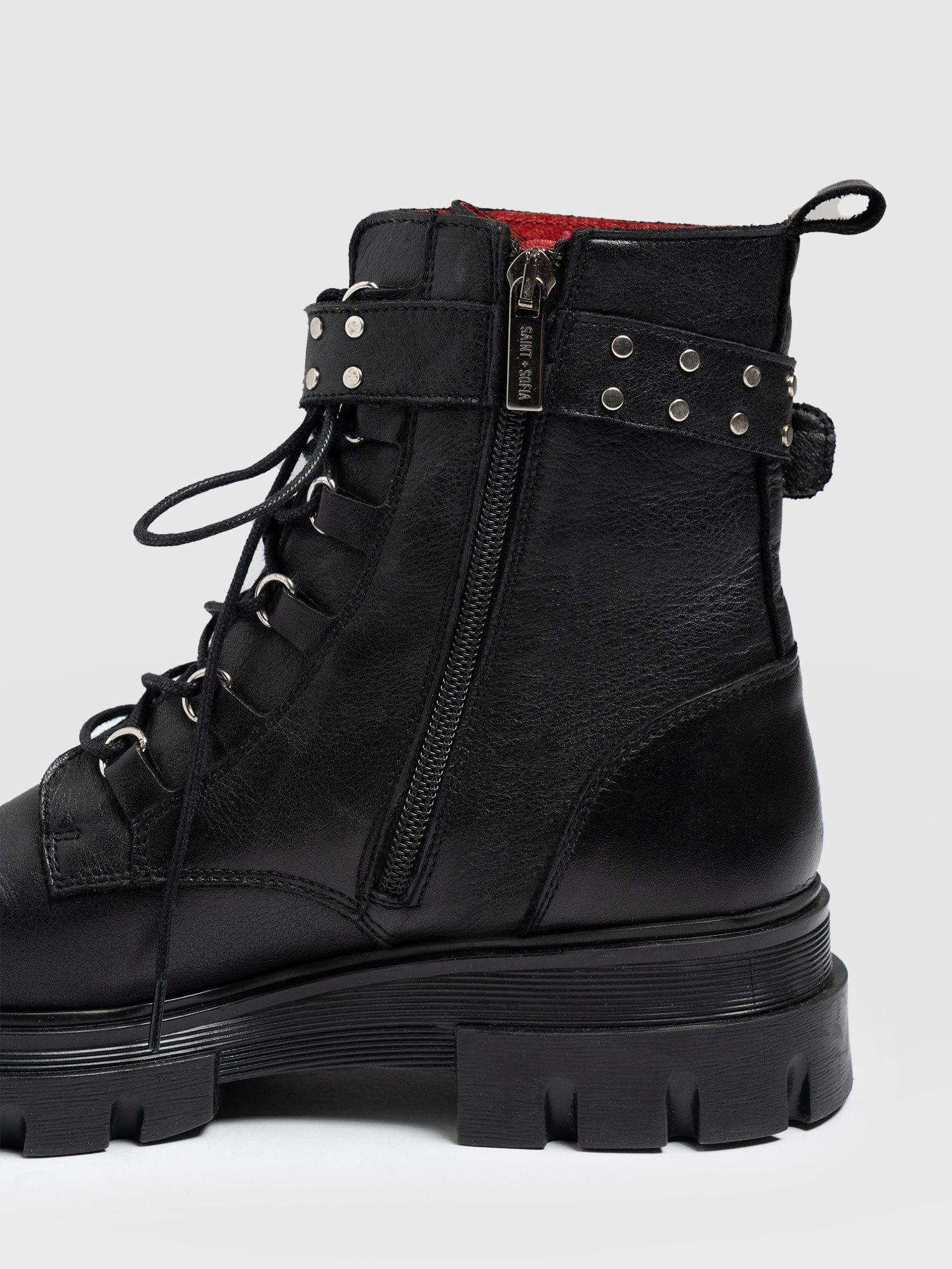 Southbank Studded Boot - Black - Image 5